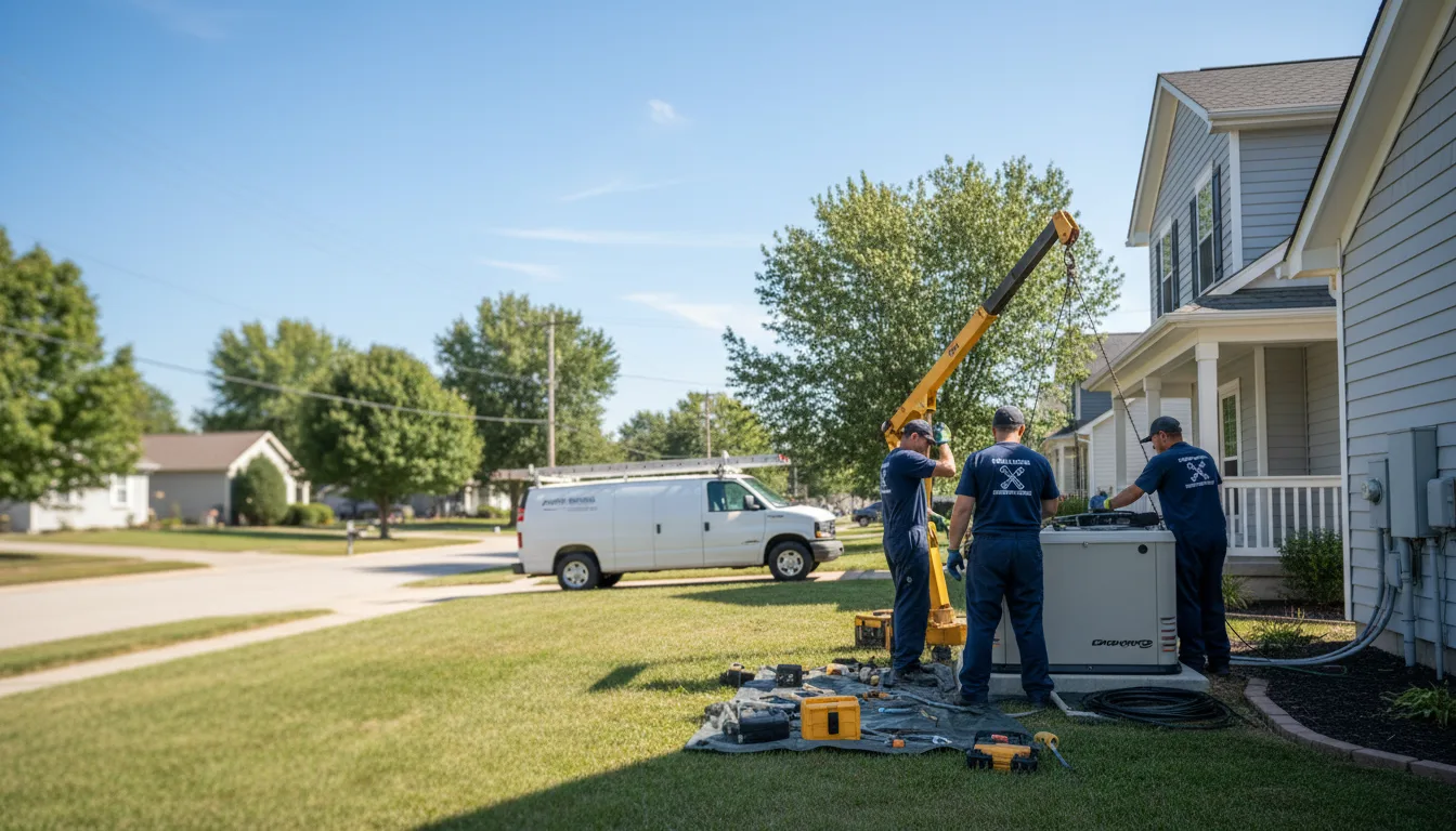 Generator Installation in Saint Johns, MI near me